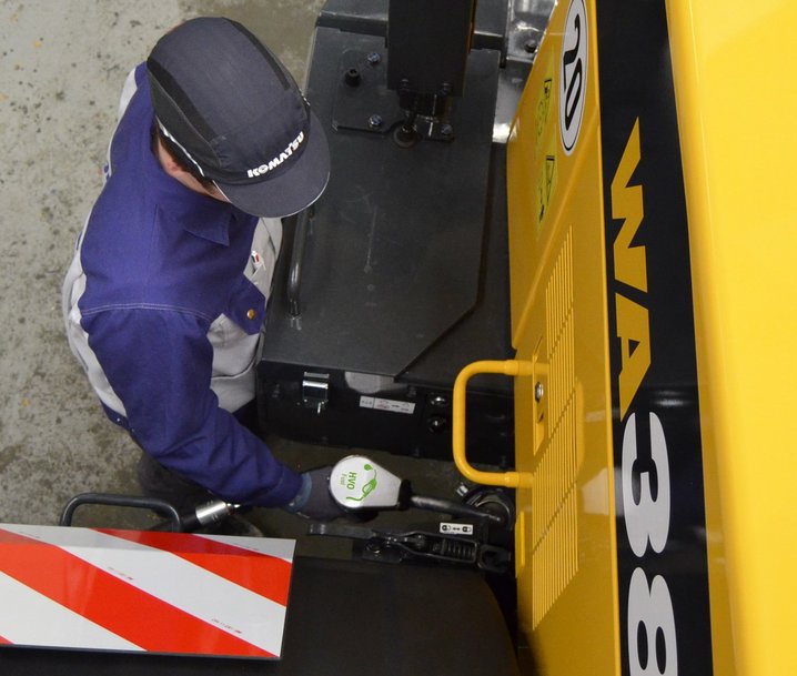 Komatsu announces switch to HVO as factory-fill fuel